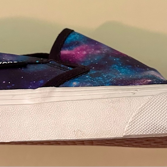 Women’s Classic slide on Vans galaxy print sz 7 like new - Picture 4 of 9